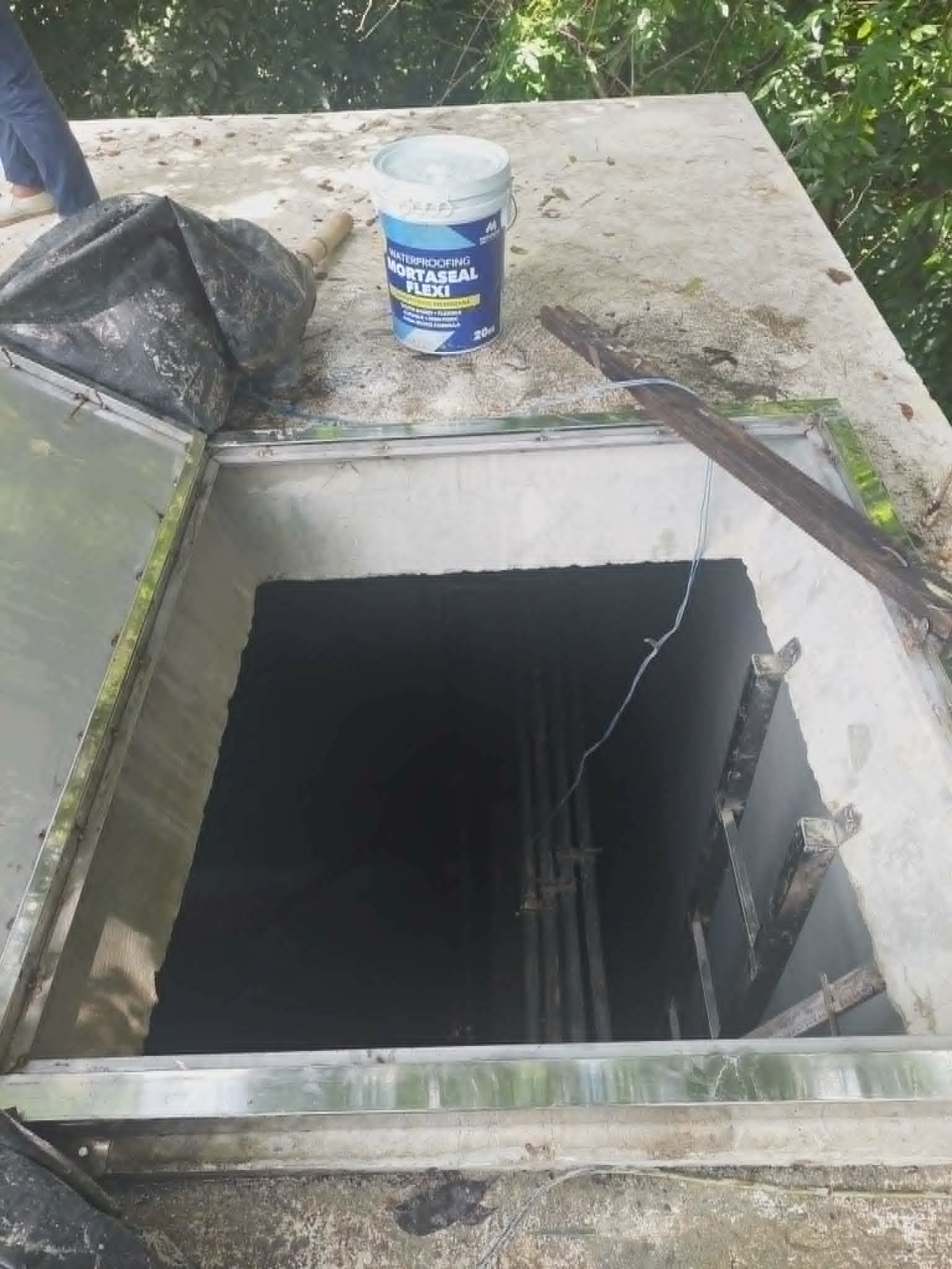 Cistern tank waterproofing project